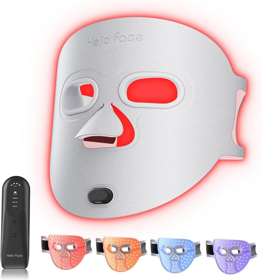 Wireless Red Light Therapy Facial Mask